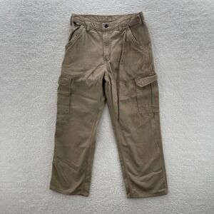 Carhartt Pants Mens 35x32 FR Flame Resistant CAT 2 FRB240 Cargo Workwear Utility